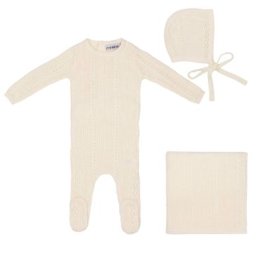Mini Label Pointelle Knit Set