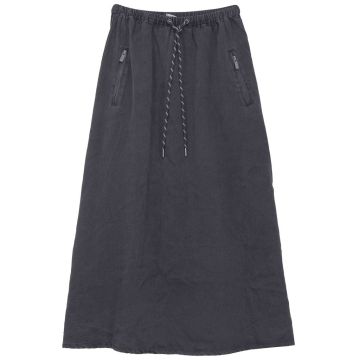 KIX ZIPPER POCKET FULL SKIRT Grey
