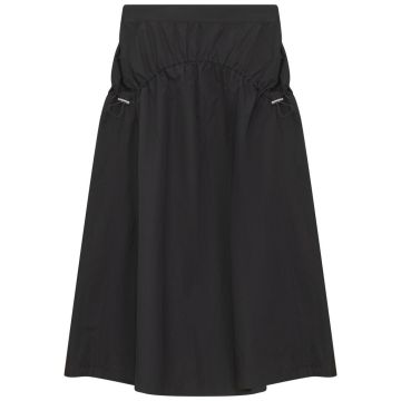 KIX DRAWSTRING SKIRT BLACK