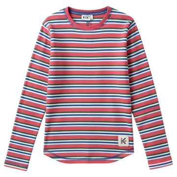 Kix MULTICOLOR STRIPED RIB TEE