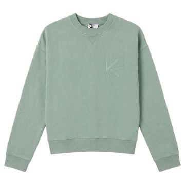 KIX LOGO EMBROIDERED SWEATSHIRT Mint