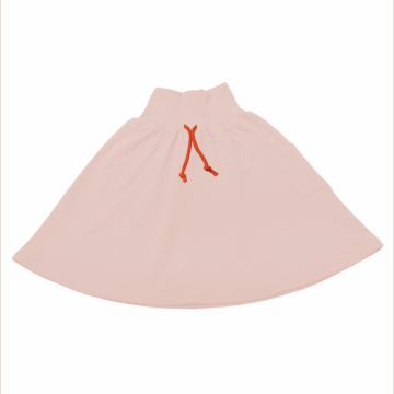 Bopop Color Block Skirt Pink/Red