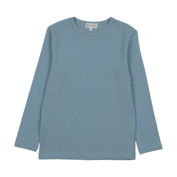 Bopop Denim Ombre LS Tee