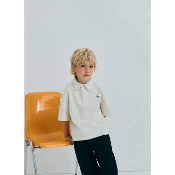 The New Society Nut Polo Ecru