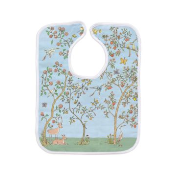Atelier Choux In Bloom Blue large bib