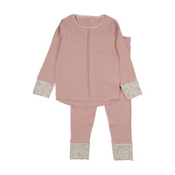 Bee and Dee Lemon Print Cuffs Loungewear