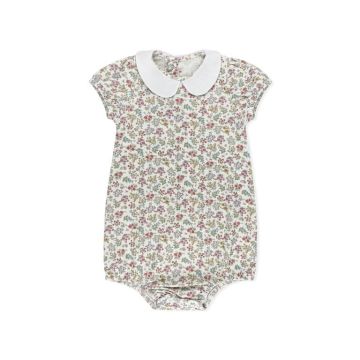 Tricot Liberty Print Short Romper