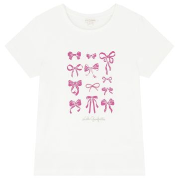 Lili Gaufrette GIRLS SHORT SLEEVES TSHIRT Snow White