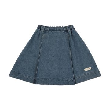 Analogie Denim City Overlay Skirt