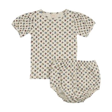 Lil Legs Puff Sleeve Toddler Set