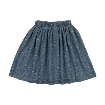 Analogie Dainty Denim Circle Skirt
