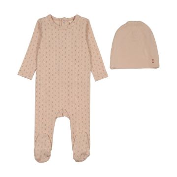Lilette Gem Stripe Footie Set