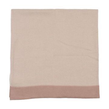 Lilette Two Tone Knit Blanket