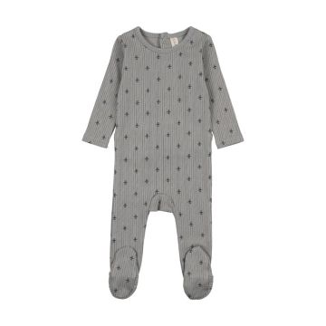 Lilette Striped Planes Footie