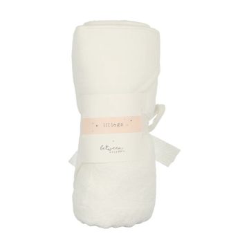 Lil Legs White Towel White Trim