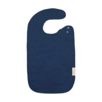 Lil legs Toddler Bib Plus Denim Blue