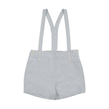 Analogie Solid Suspender Shorts