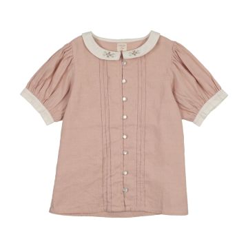 Analogie Mountain Meadow SS Collar Blouse