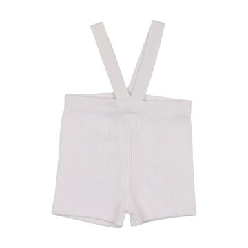 Lil legs Ribbed Suspender Shorts