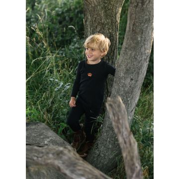 Lil Legs CROWN LOUNGE SET Black