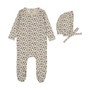 Lil Legs Lil Legs Botanical Footie Set