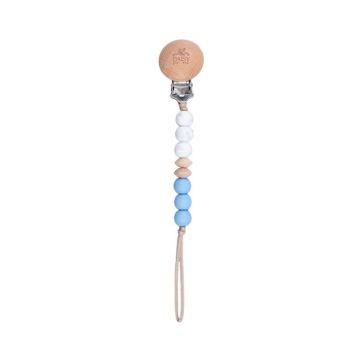 Daisy Gift Box LIMITED EDITION Teething pacifier clip - Brunnera Blue