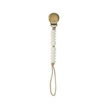 Adora Pacifier Clip Vanilla Gold Ombre