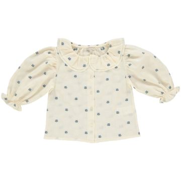 Bebe Organic Lisa Blouse Tulip Jacquard