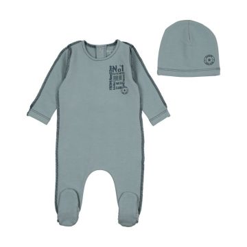 Bee&Dee Little Imprint Footie with Beanie