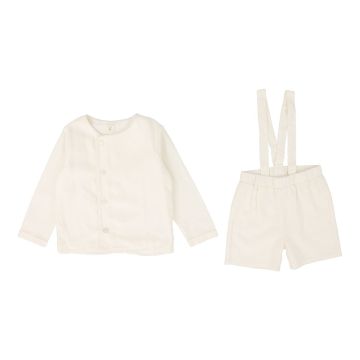 Lil Legs BOYS SUIT Cream