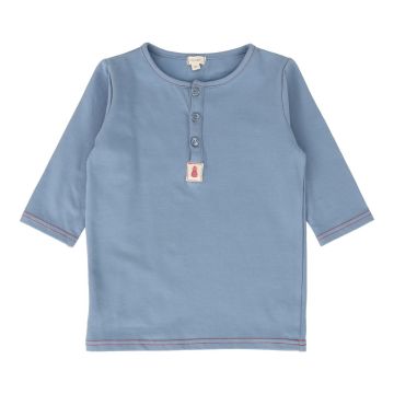 Lil Legs GIRLS HENLEY TEE THREE QUARTER SLEEVE
