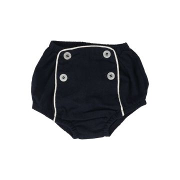 Lil Legs BUTTON BLOOMER Navy