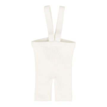 Lil Legs Knit Suspender Shorts