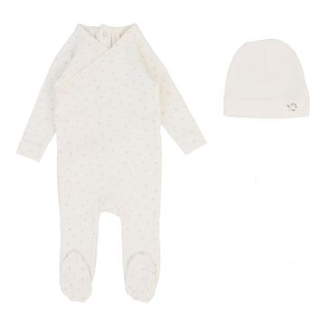 Lilette PRINTED WRAPOVER FOOTIE SET