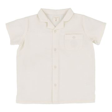 Lil Legs LINEN SHIRT White