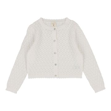 Lil Legs KNIT POINTELLE CARDIGAN