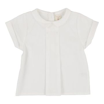 Lil Legs TODDLER POPELIN SHIRT White