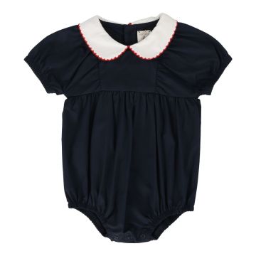 Lil Legs PETER PAN ROMPER Navy