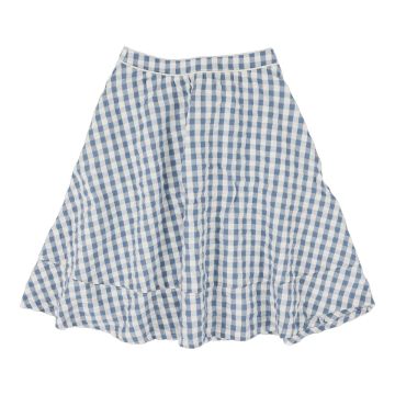 Lil Legs GINGHAM GIRLS SKIRT BRIGHT BLUE