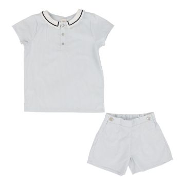 Lil Legs SAILOR BOYS SET Light Blue