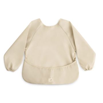 Mushie Long Sleeve Bib Fog