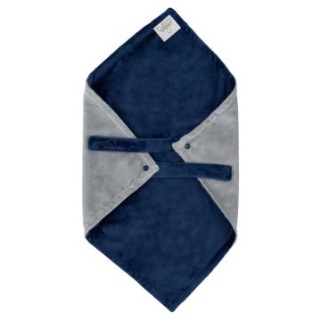 Swaddle Bee Loviebee 2.0 ~ Navy/Grey