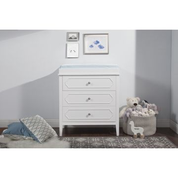 DaVinci Poppy Regency 3-Drawer Changer In White