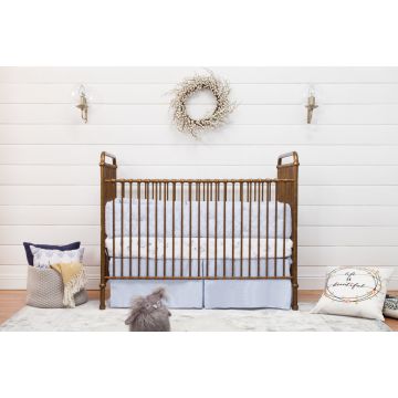 Million Dollar Baby Abigail 3-in-1 Convertible Crib in Vintage Gold