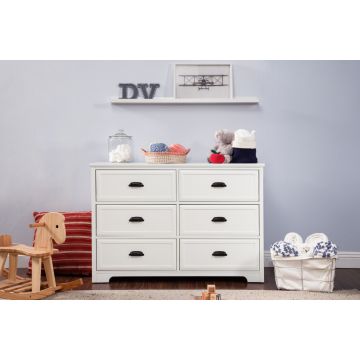 DaVinci Charlie Homestead 6-Drawer Double Dresser