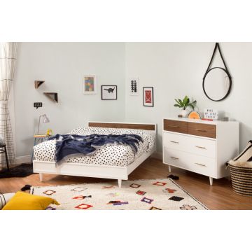 Babyletto Full Size Bed Conversion Kit for Eero Crib In White