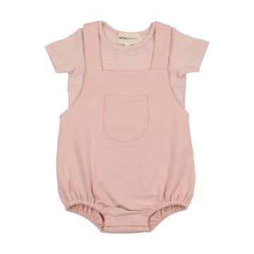 Mema Knits Romper + Striped Tee