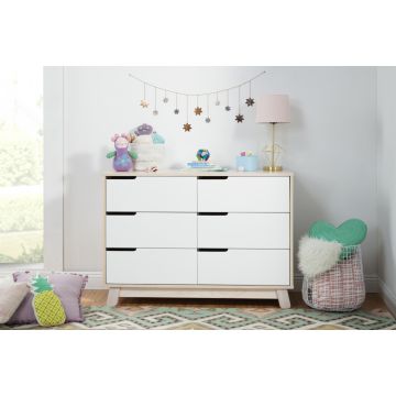 Babyletto Hudson 6-Drawer Double Dresser, Assembled