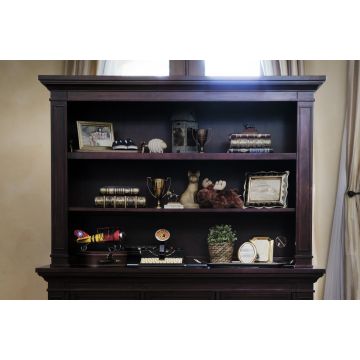 Million Dollar Baby Classic Hutch In Dark Espresso Finish