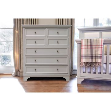 Million Dollar Baby Arcadia Tall Dresser In Dove